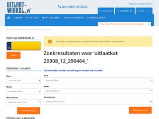 Uitlaat-winkel